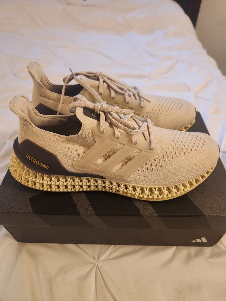 Adidas Ultra 4DFWD Beige Sz 10.5