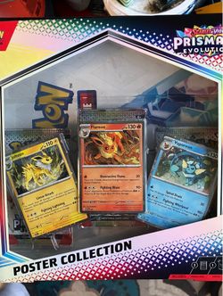 Pokemon Prismatic Poster Collection X3