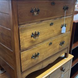 3 Drawer Maple Chest 