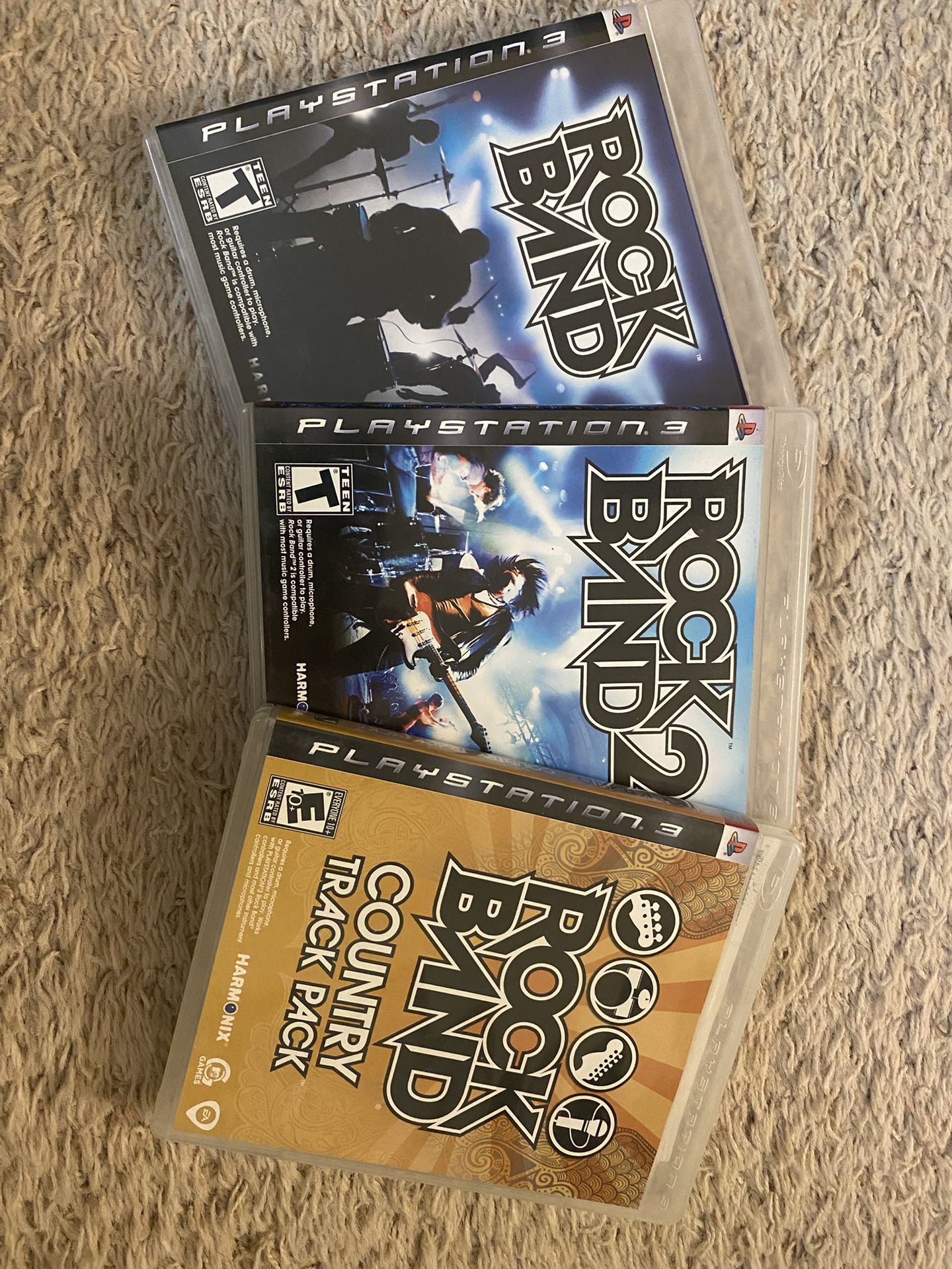 Rock Band Discs for PS3