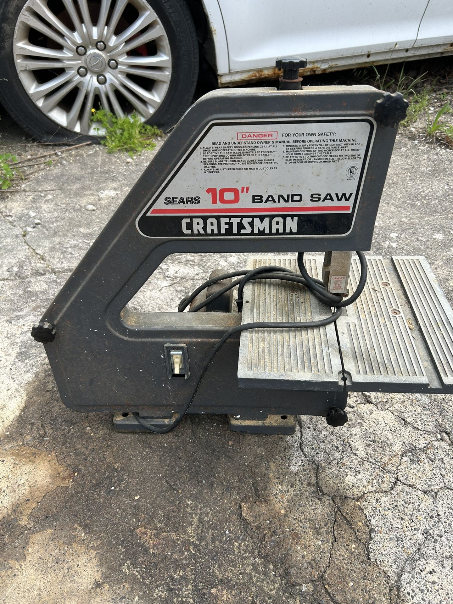 Sears Craftman 10” Band Saw