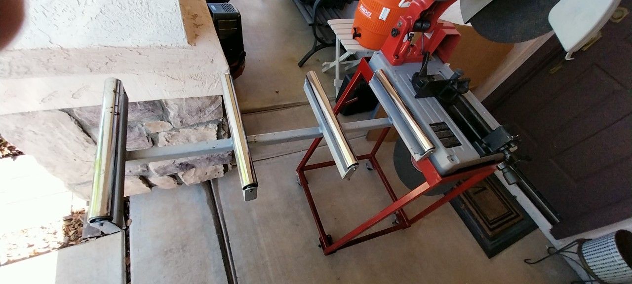 Milwaukee 14" Chop Saw With Custom Stand
