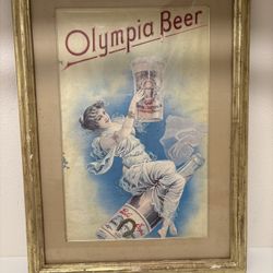1899 Reprint, Vintage Olympia Beer Poster