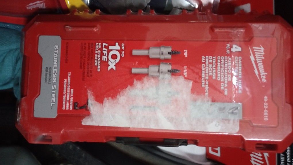 Milwaukee Carbide Hole Cutter Kit