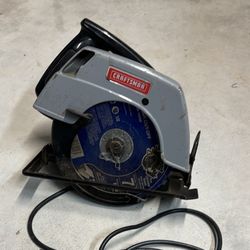 Vintage SEARS Craftsman 7" Circular Saw 9.0 AMPS