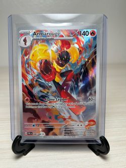 Armarouge 086/084 Holo Rare Pokémon Card