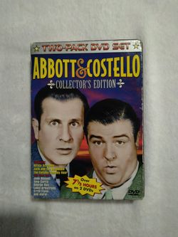 Abbott & Costello Collector’s Edition 2-Disc DVD Set (7+ Hours Comedy)