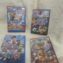 Paw Patrol DVDs (Nickelodeon)