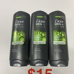 Dove Men Extra Fresh Body Wash Bundle