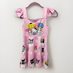 Sanrio Characters Pink Sundress