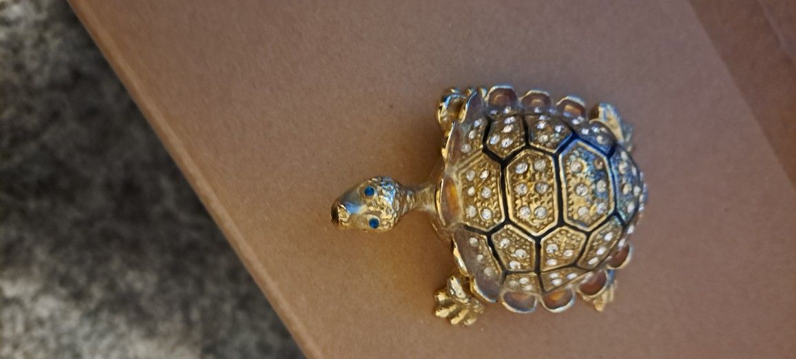 Turtle Jelwery Box.