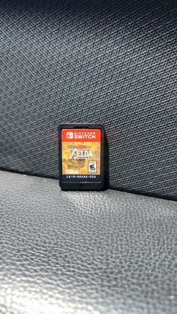 Zelda Breath of the Wild Nintendo Switch Game