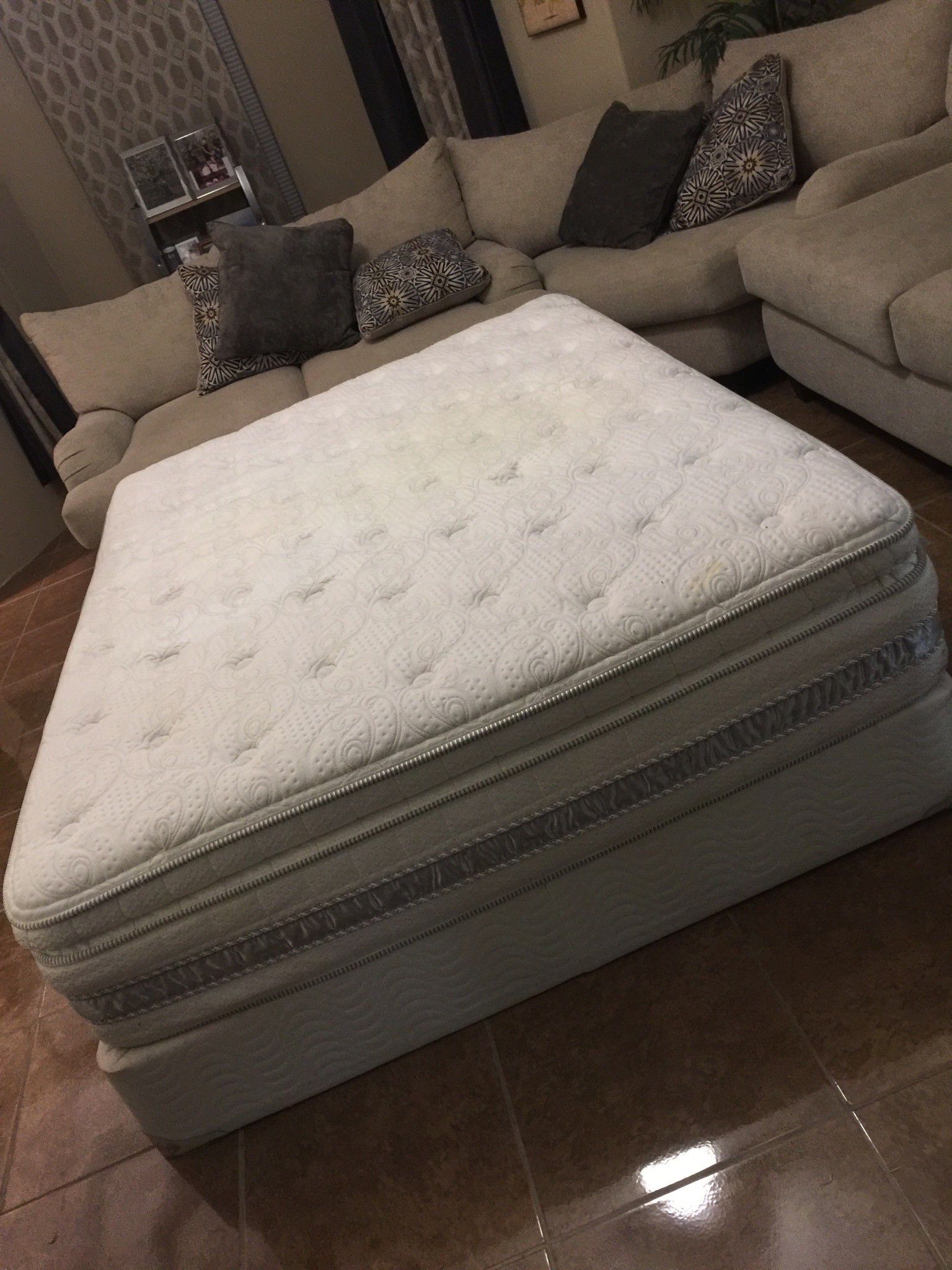 Serta perfect sleeper queen mattress and boxspring deliver for extra gas money