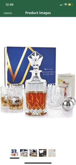Glass Decanter Set