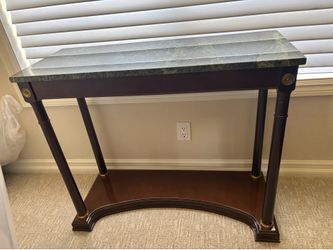 Green Marble Side Table