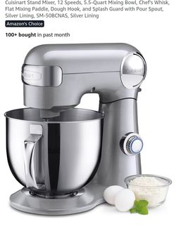 Cuisinart Stand Mixer, 12 Speeds, 5.5-Quart