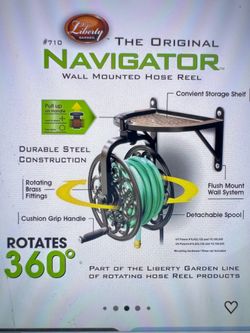 Liberty 710 rotating garden hose reel