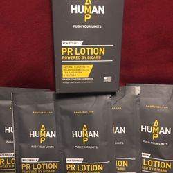Human Amp PR Lotion new 5pk $15 