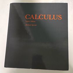 Calculus 4th Edition - Michael Spivak (1994, HC) Textbook