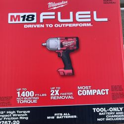 New M18 Milwaukee Fuel 1/2 Impact Only