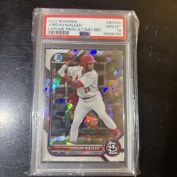 2022 Bowman Jordan Walker PSA 10