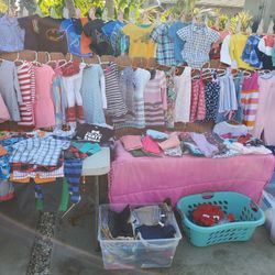 BOY AND GIRL CLOTHES EVERYTHING IS 1 DOLLAR