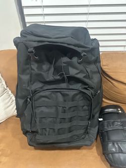Large Black Tactical Backpack