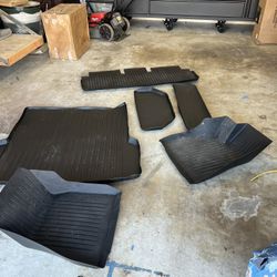 2023 Model S Plaid All Weather Mats -complete