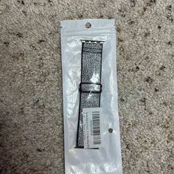 Sparkly Stretchy Nylon Solo Loop Band Compatible with Apple Watch Band 38mm 40mm 42mm 44mm 45mm 49mm