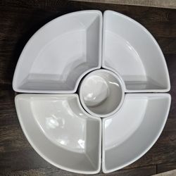 Lazy Susan-with Dishes