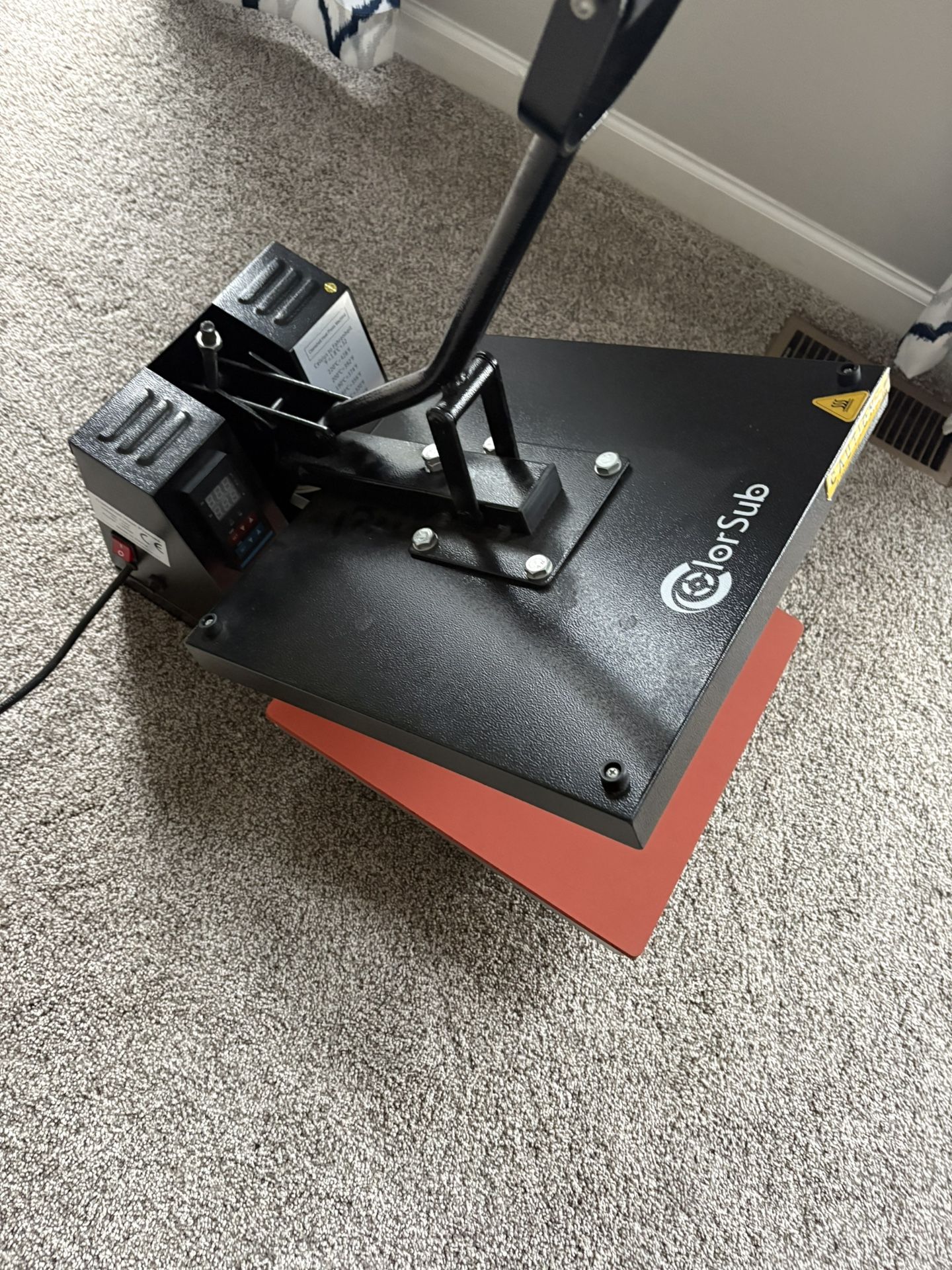 ColorSub Clamshell Heat Press Machine 15x15 inch
