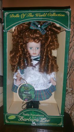 Petite Porcelain Doll by Barbara Lee."Ireland"