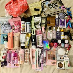 Bunch Of Make Up And Other Beauty Items New
