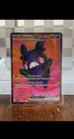 Morpeko ex 102/084 Pitch Black Holo
