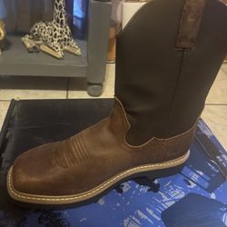 cinch steel toe boot new size 12