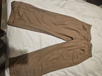 Savane mens dress pants, tan, 42x30