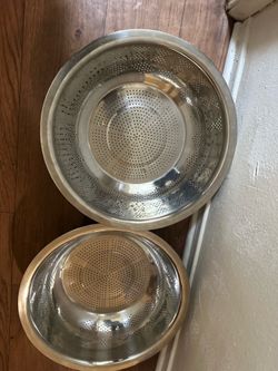 Commercial pan and strainer
