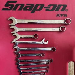 Snap-On wrenches Set  standard 