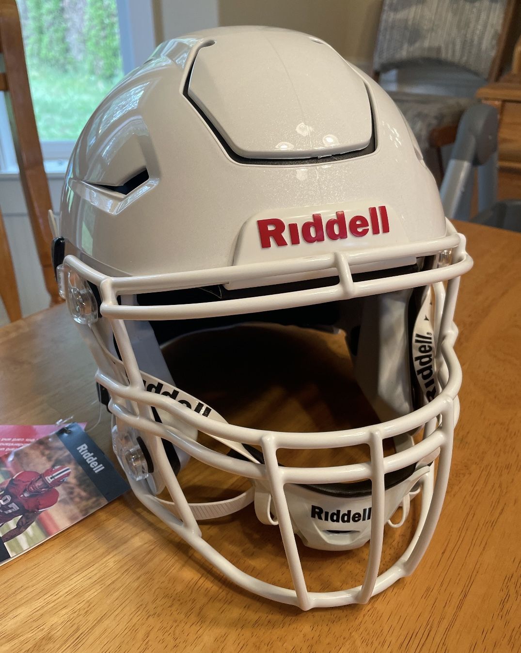 Riddell Speedflex Football Helmet White Metallic Adult XL Brand New Extra-Lrg 2024