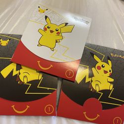 McDonald’s Pokémon Packs $10 EACH (3 -available)