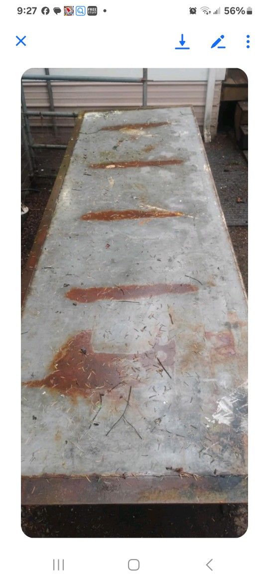 Steel Shop Bench