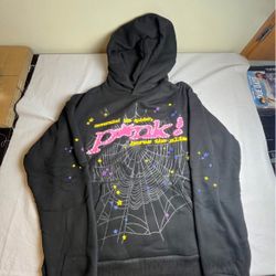 Black Pink Spider Hoodie