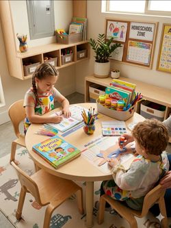 Premium Wooden Kids Activity Table & 2 Chairs Set – Grab Fast!