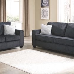 Sofa And Loveseat Also Available In Light Grey 