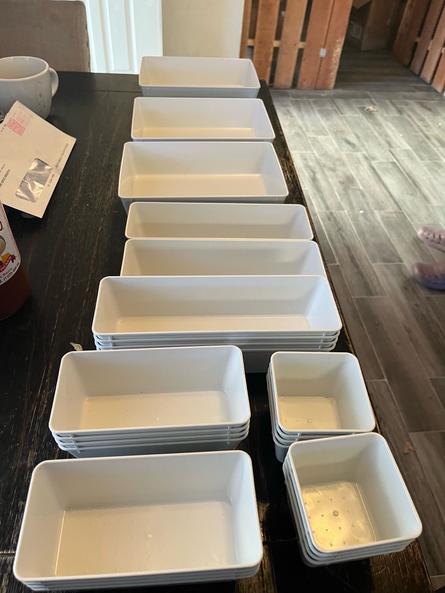 25pc drawers organizers