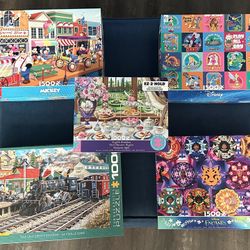 5 Puzzles Great Quality