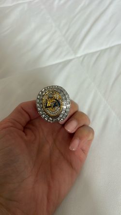 Rams replica ring from game on 18th of October with pins