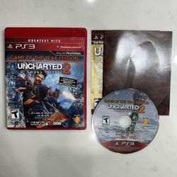 Uncharted 2 Sony PlayStation 3 PS3 Video GAME