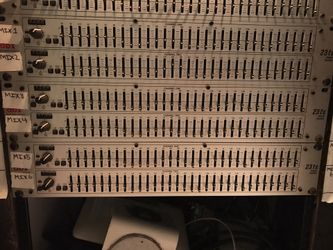 Dbx 231 dual 31 band equalizer pro audio
