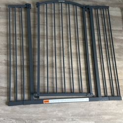 Extra Tall Decor Safety Baby or Pet Gate, 28" - 38.25" Wide, 36" Tall,
